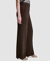 Dkny Women's Mid-Rise Straight-Fit Trouser Pants