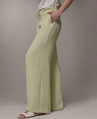 Donna Karan New York Women's Ripple Wide Leg Pants