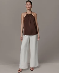 Donna Karan New York Women's Halter Neck Top