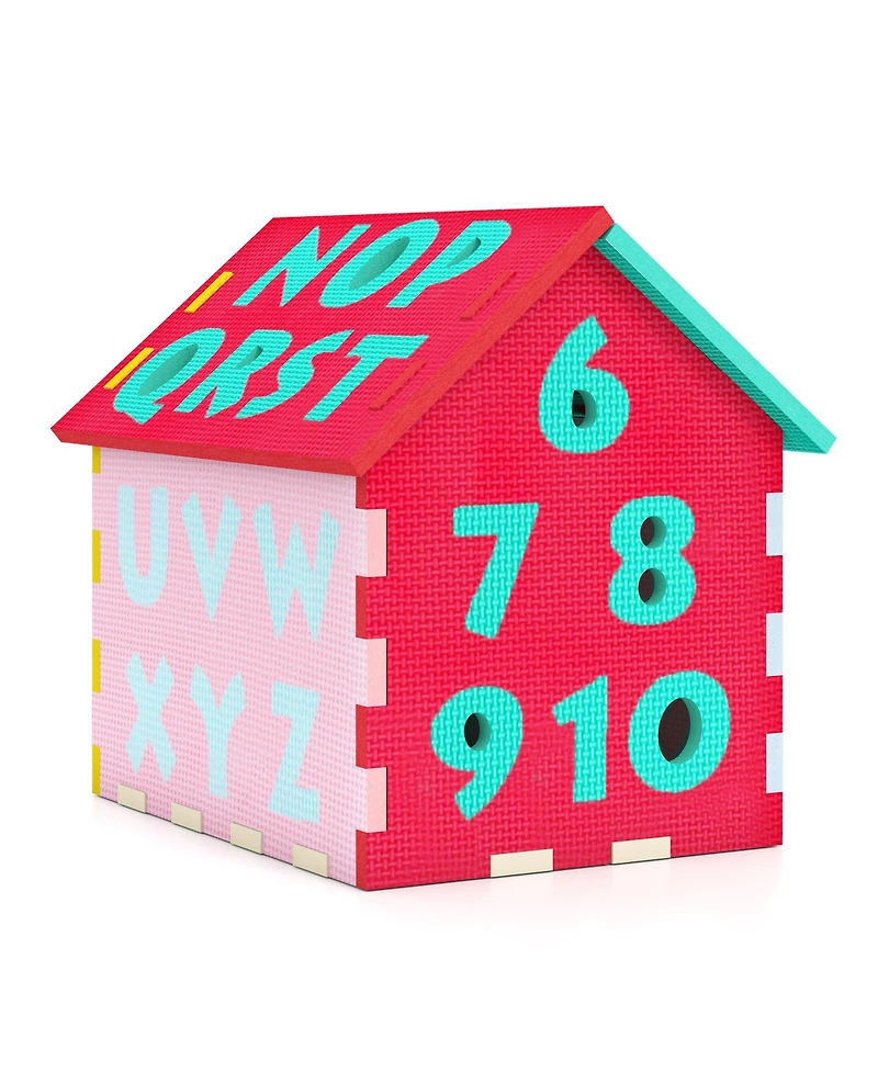 Slickblue Puzzle Floor Mats with Interlocking Alphabet and Number for Kids