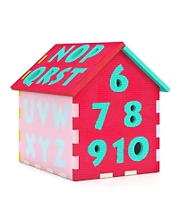 Slickblue Puzzle Floor Mats with Interlocking Alphabet and Number for Kids