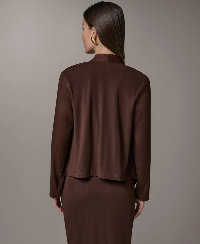 Donna Karan New York Women's Drape Front Jacket
