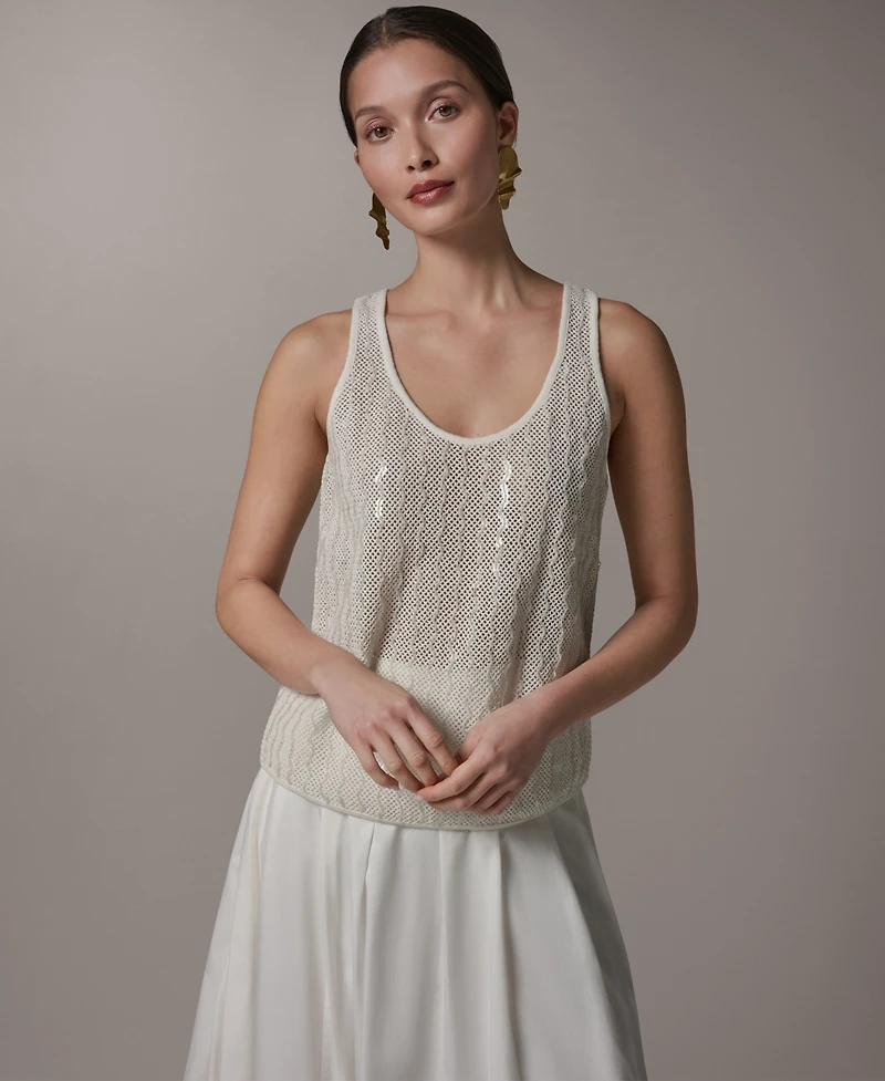 Donna Karan New York Women's Scoop Neck Sweater