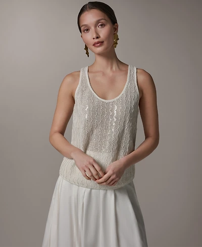 Donna Karan New York Women's Scoop Neck Sweater