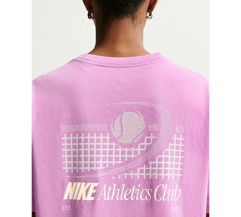 Nike Women's Long-Sleeve Oversized Cotton T-Shirt