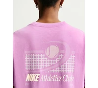 Nike Women's Long-Sleeve Oversized Cotton T-Shirt