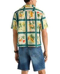 Nautica Men's Short-Sleeve Camp Collar Shirt