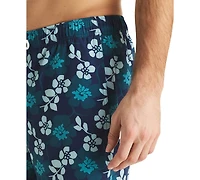 Nautica Men's Full Elastic Boxer Liner Swim Shorts