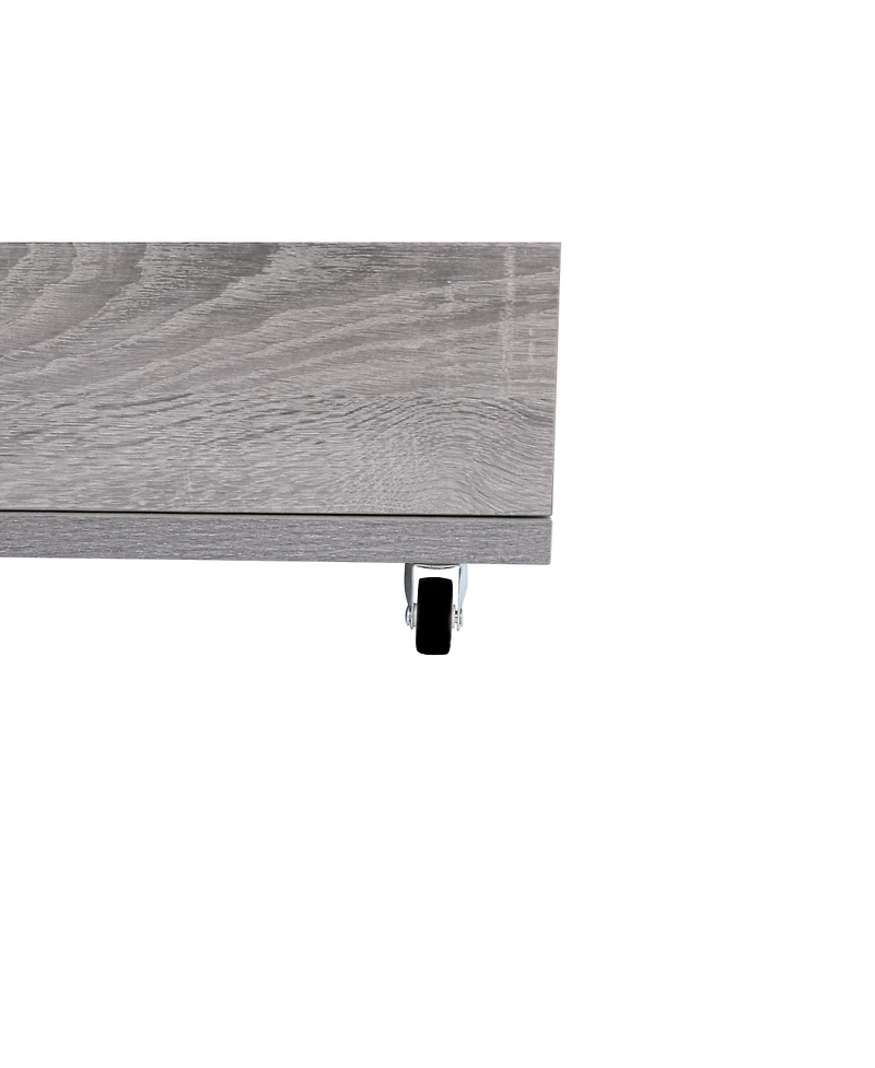 Streamdale Furniture 5-Drawer Dresser with Wheels - Modern Storage Cabinet