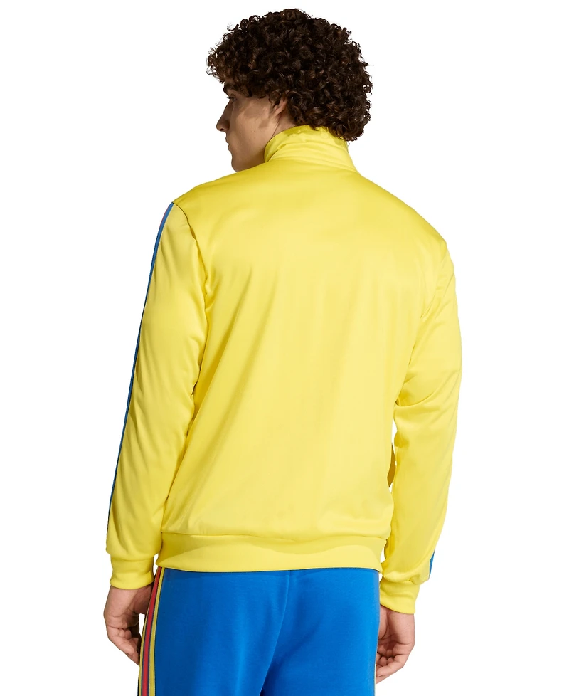 adidas Men's Regular-Fit Colombia Soccer Track Jacket