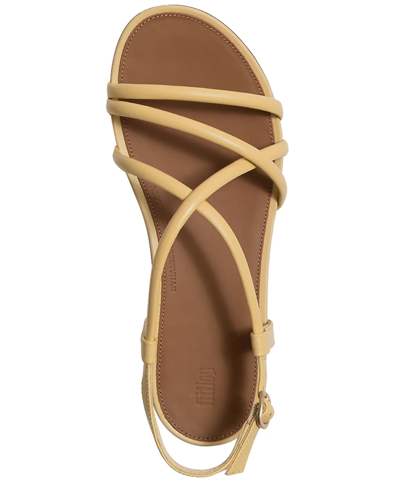 FitFlop Women's Gracie Leather Strappy Back-Strap Sandals
