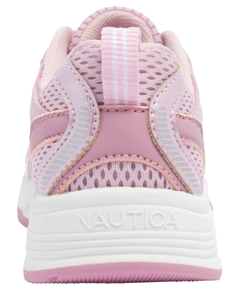 Nautica Little Girls' Chunky Lace-Up Sneaker