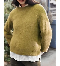 Celtic & Co. Women's Crew Neck Alpaca Sweater