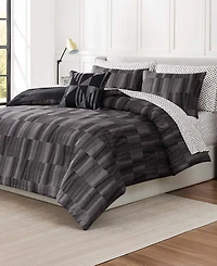 Nine West Woven Geo Bed in a Bag 8-Pc. Comforter Set