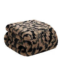 Nine West Evelyn Faux Fur Throw, 50"x70"