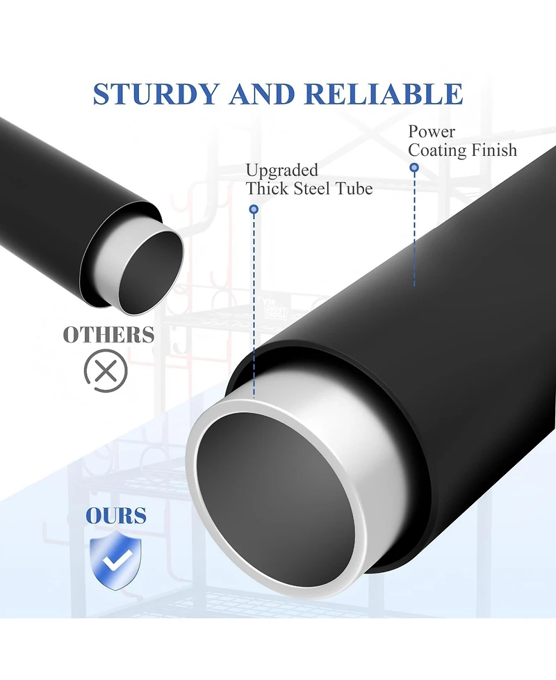 Mythinglogic Extra Large Home Gym Storage Rack