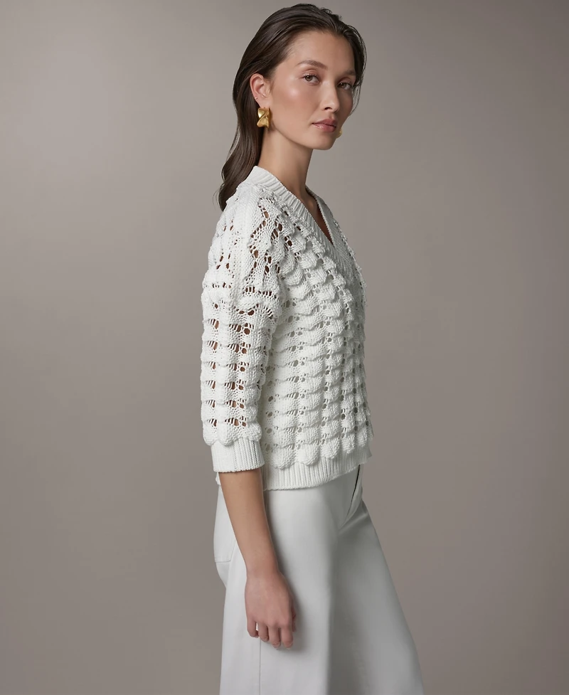 Donna Karan Weekend Women's V-Neck Sweater