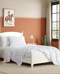 Wrangler Rodeo Star Microfiber 4-Pc. Sheet Set, Full