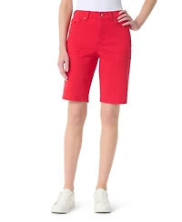 Gloria Vanderbilt Women's High-Rise Bermuda Shorts