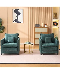 Streamdale Furniture Padded Armchair with 3-Pillow Comfort Set