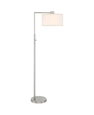 360 Lighting Colby Modern 61" Tall Standing Floor Lamp Light Downbridge Task Metal Brushed Nickel Finish Living Room House