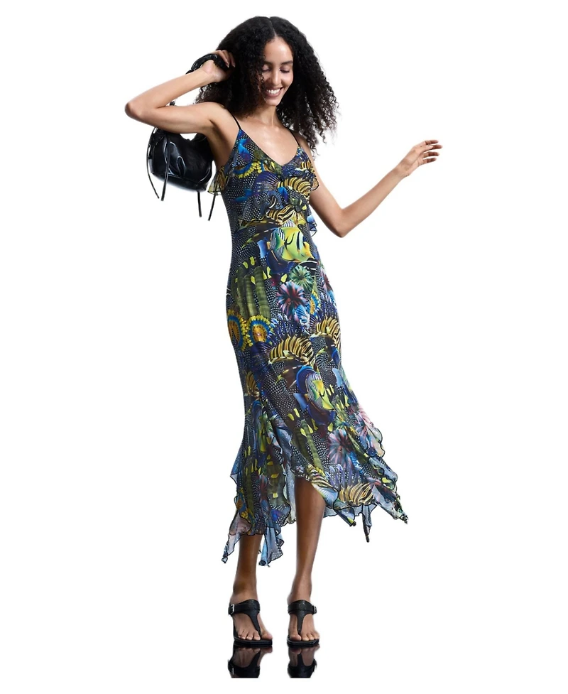 Desigual Women's Dress Designed By mr. christian lacroix