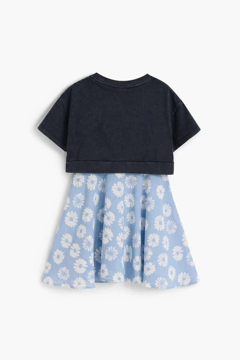 Desigual Girls Girls's 2-in-1 floral dress