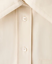 Selection Mango Women's Bow Detail Short-Sleeved Shirt