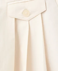 Selection Mango Women's Pleated Straight Cotton Pants