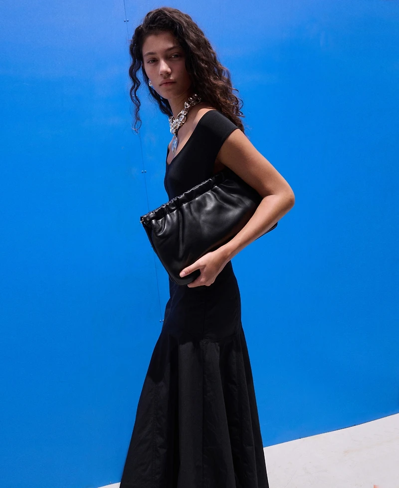 Selection Mango Women's Open Back Fitted Bodysuit