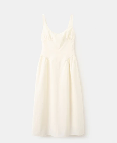 Selection Mango Women's Flared Midi-Dress