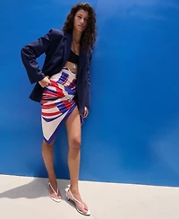 Selection Mango Women's Double-Breasted Suit Blazer