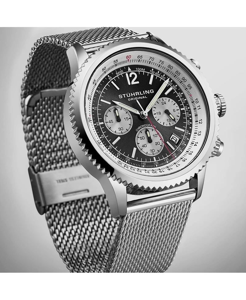 Stuhrling - Men's Turbine Chronograph