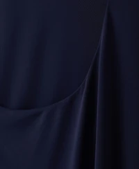 Selection Mango Women's Asymmetrical Open-Back Dress