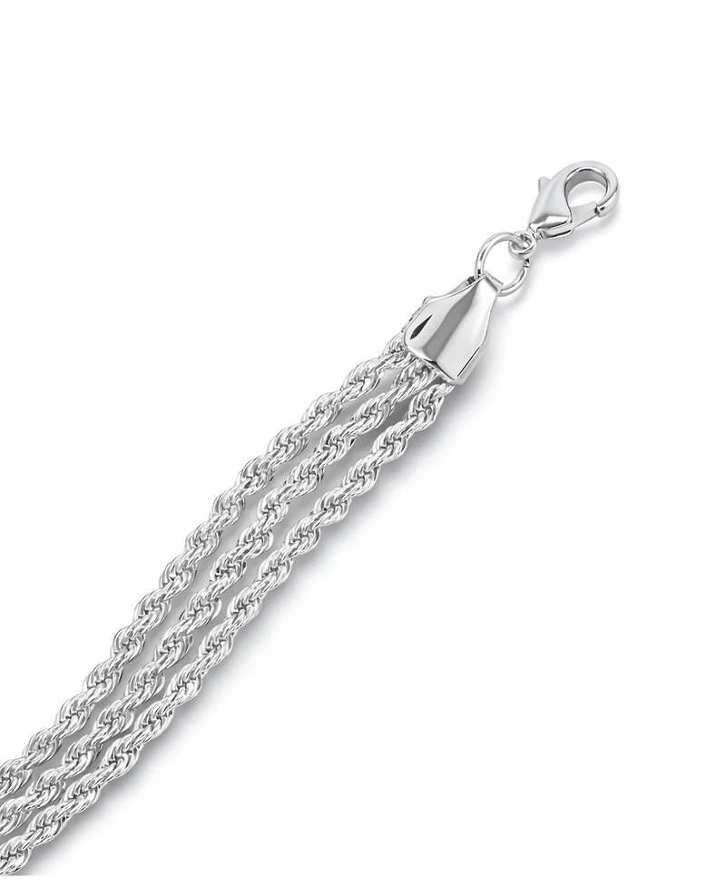 And Now This Triple Twisted Rope Chain Bracelet