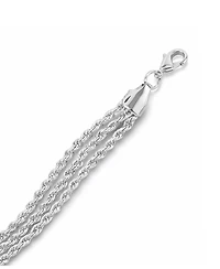 And Now This Triple Twisted Rope Chain Bracelet