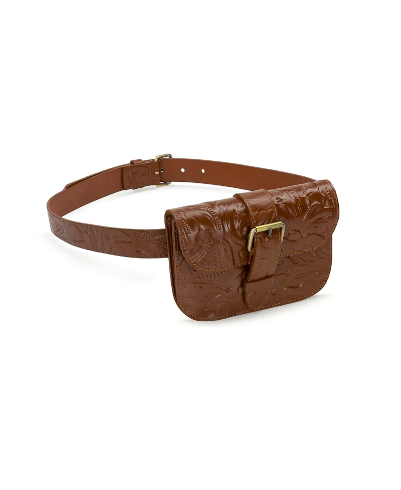 Patricia Nash Vitrolles Tooled Belt Bag