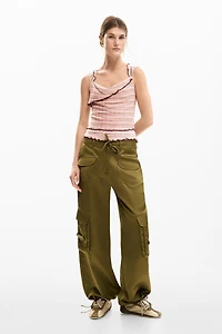 Desigual Women's Layered Trimmed T-Shirt