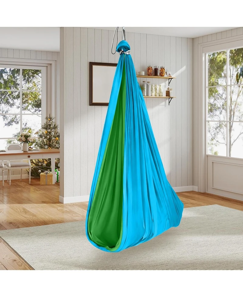 gaomon Sensory Swing for Kids Indoor Outdoor, Calming Cocoon Therapy Swing