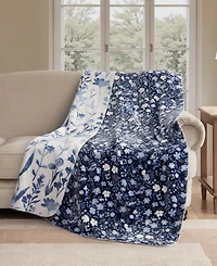 Hunter Designer Reversible Plush Throws, 50" x 70"