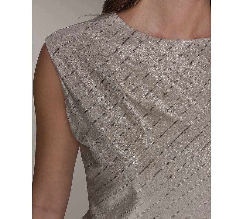 Donna Karan New York Women's Boat Neck Dress