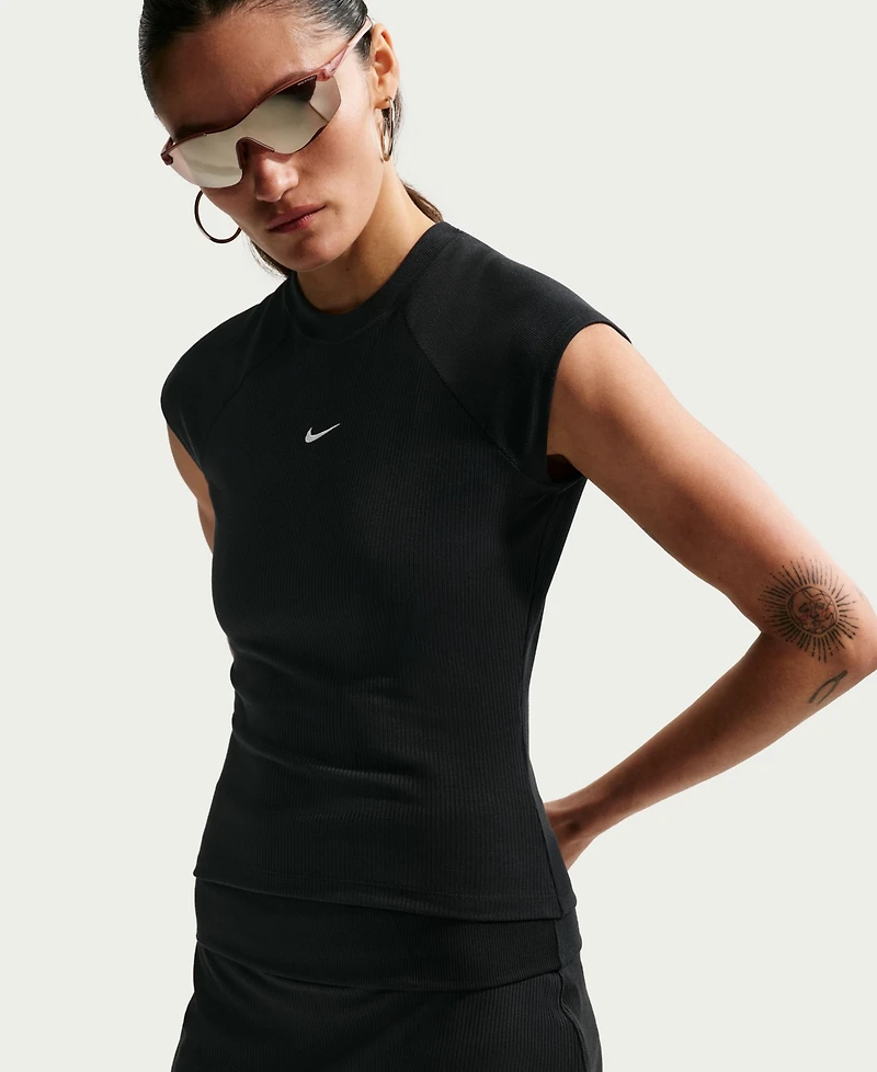 Nike Sportswear Chill Knit Women's Mid-Rise Tight Ribbed Skort