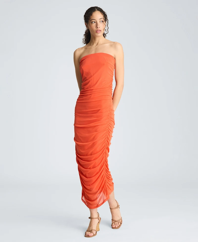 Kenneth Cole Women's Strapless Midi Dress