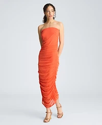 Kenneth Cole Women's Strapless Midi Dress