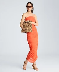 Kenneth Cole Women's Strapless Midi Dress