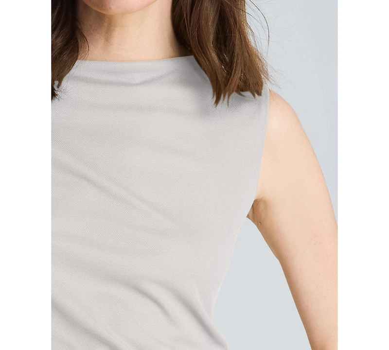 Kenneth Cole Women's Ruched Sleeveless Mini Dress