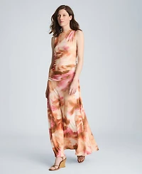 Kenneth Cole Women's Printed Sleeveless Maxi Dress