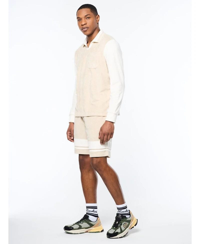 Sergio Tacchini Men's Alvar Long Sleeve Polo