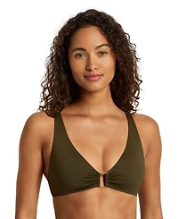 Lauren Ralph Women's Printed Full-Coverage Ring Hipster Bottom