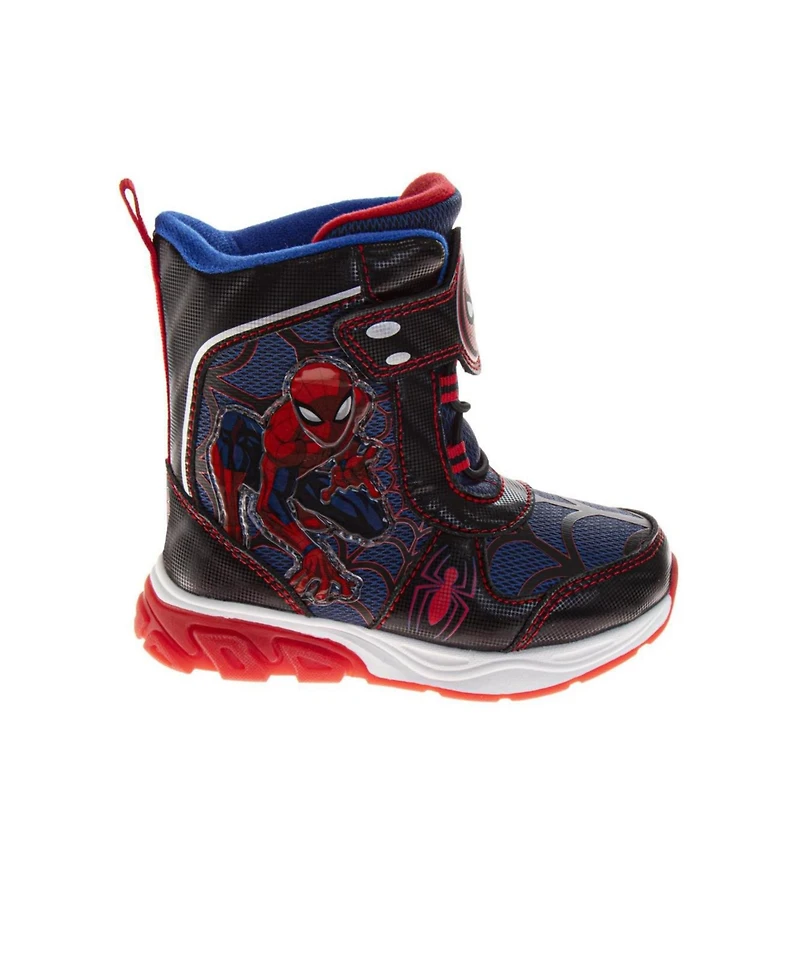 Spider-Man Big Boys Marvel SpiderMan Snow Boots Warm (Toddler/Little